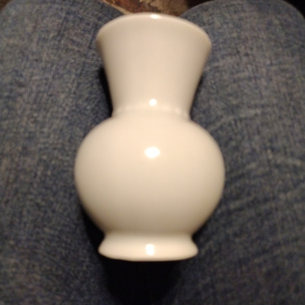 Vintage Miniature German Made Vase (White)